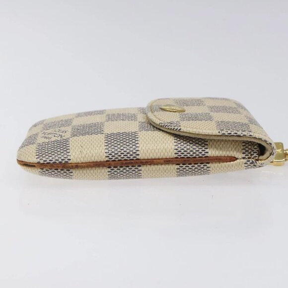 LOUIS VUITTON Damier Azur Etui Telephonne MM Cell Phone Case - Picture 5 of 15